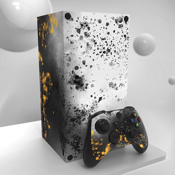 playvital Autocollant Manette pour Xbox Series X Accessoires Protection,Stickers pour Xbox Series X Console Skin-Le Royaume Secret - 4