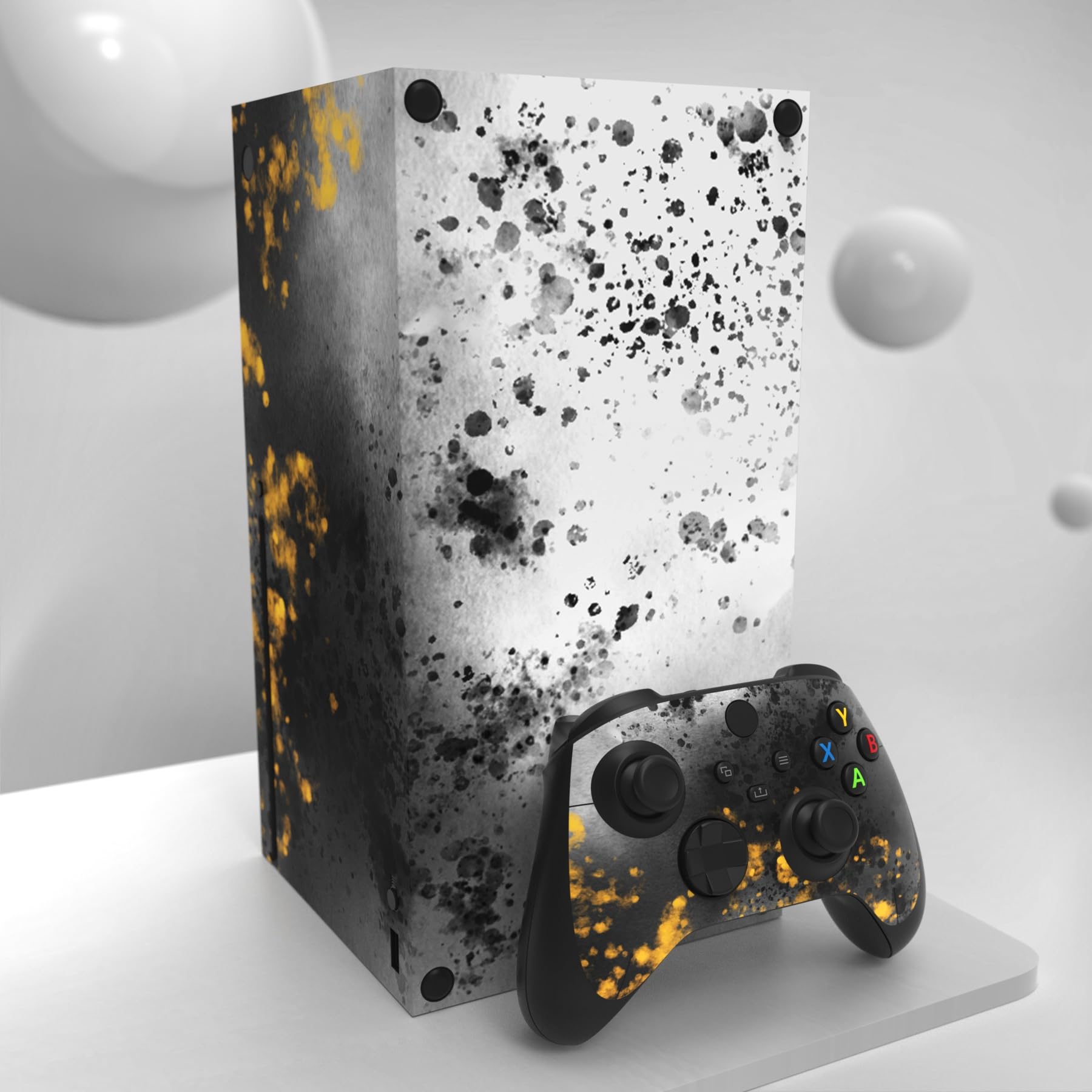 playvital Autocollant Manette pour Xbox Series X Accessoires Protection,Stickers pour Xbox Series X Console Skin-Le Royaume Secret - 4