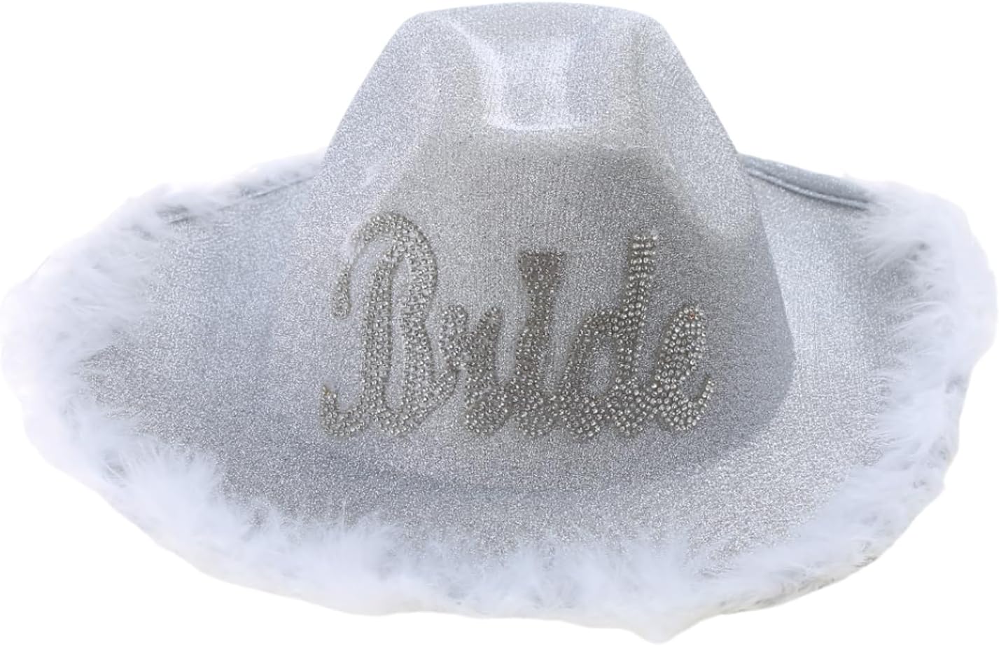 Bride Hat Bride Hat Glitter Bride Bachelorette Party Hat Fedoras hat Bridal Party