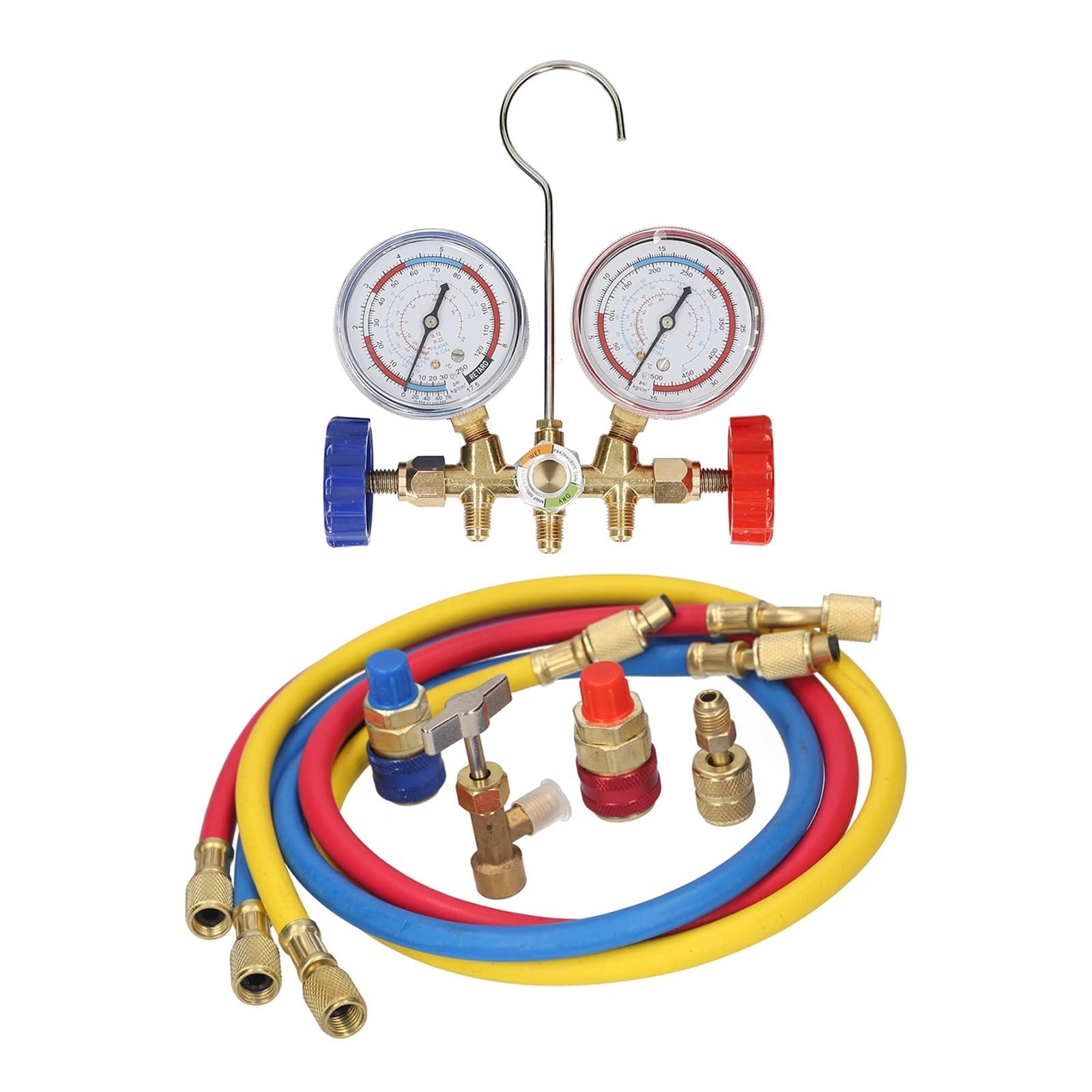 Amazon.co.jp: マニホールドゲージ、 冷媒マニホールドゲージ R12 R22