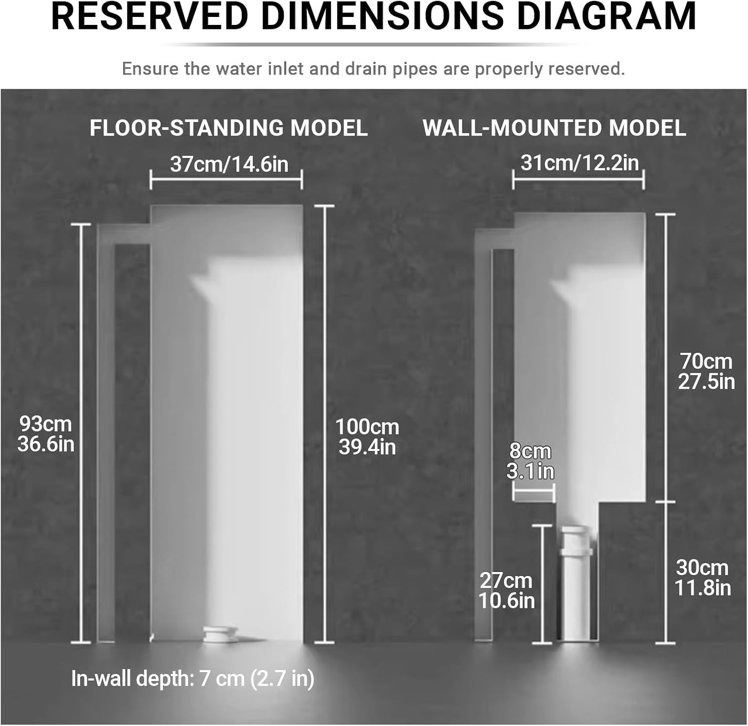 Commercial Washout Urinal,Induction Adult Urinal,Urinals for Men Spill Proof,Automatic Sensor Urinal,Wall Mounted Sensor Urinal,Splash-Proof Male Urinal(Green,Wall-mounted)