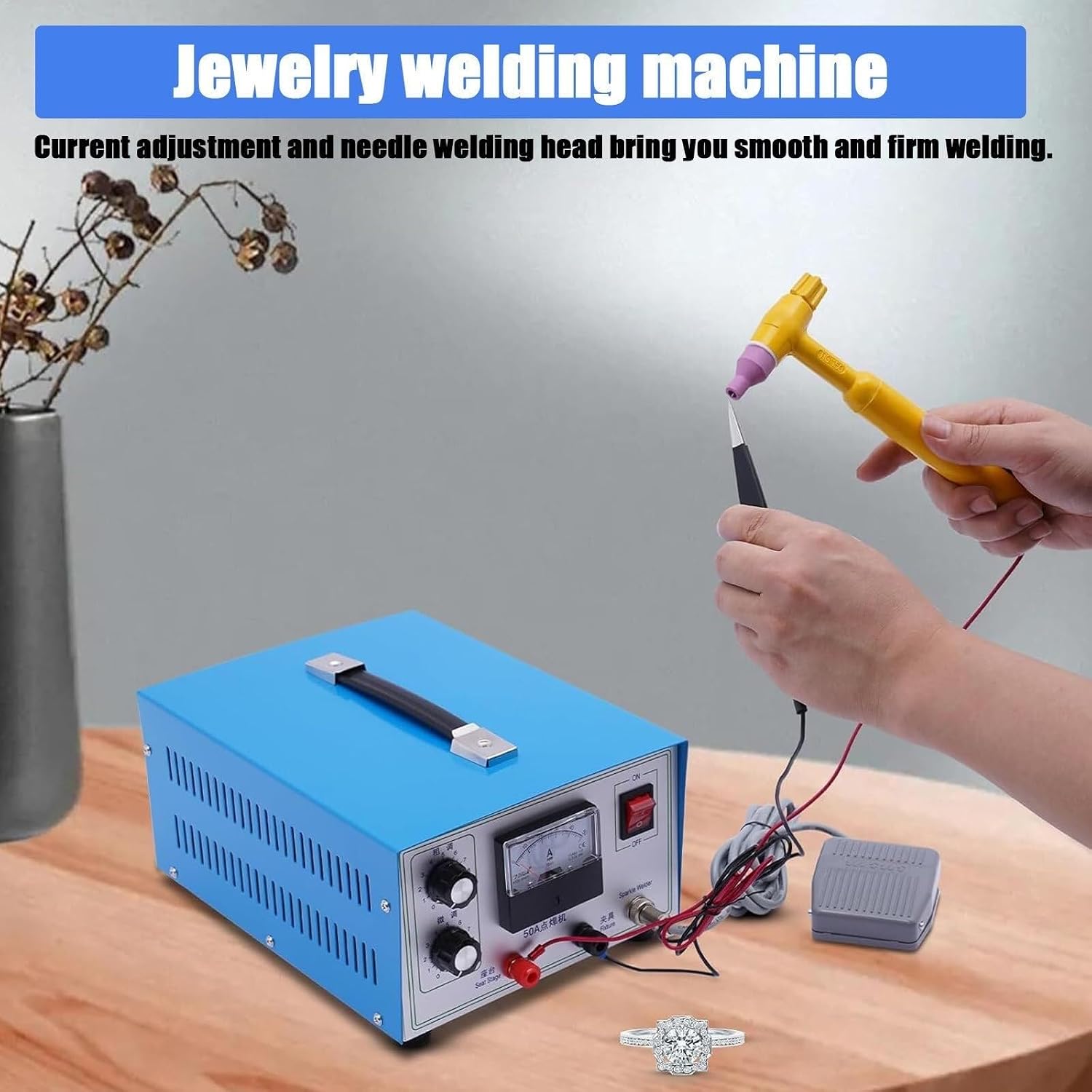 Jewelry Spot Welding Machine,Handheld Spot Welding Machine,Handheld Spot Welding Machine,Spot Welding Equipment(50A)