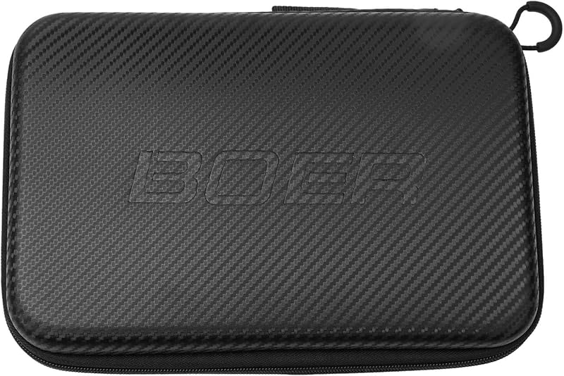 for ping Pong Paddle Cover Bag 170g Lightweight for ping Pong | Hard EVA shell, shock-absorbing, drop-resistant, 290mm length, black finish