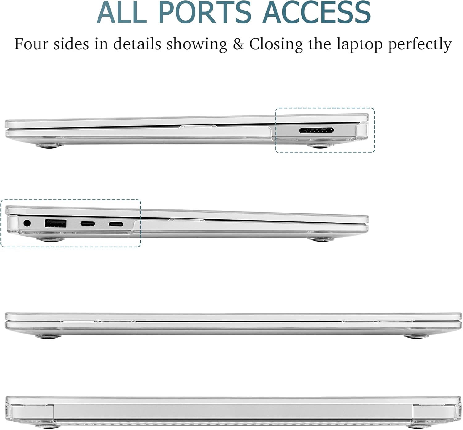 May Chen Case for Microsoft Surface Laptop 13.8 inch, 2024 Windows 11 AI + PC, 7th Edition Touchscreen Display, Protective Plastic Hard Shell Case with Keyboard Cover - Field Flowers image 8 of 9 B0DL61B2HW