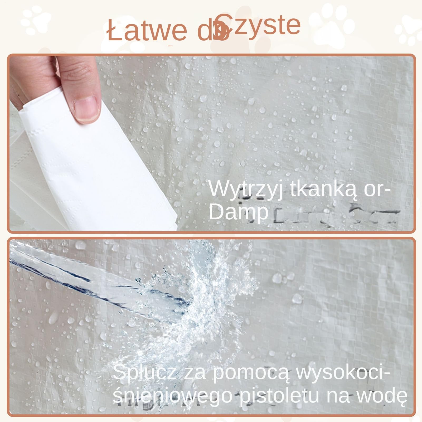 Kuweta Dla Wysokie Ściany Odporny Na Rozchlapywanie Przenośny