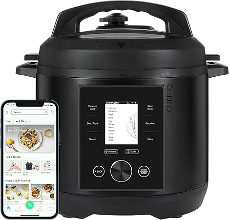 CHEF iQ Smart Pressure Cooker with WiFi and Built-in Scale