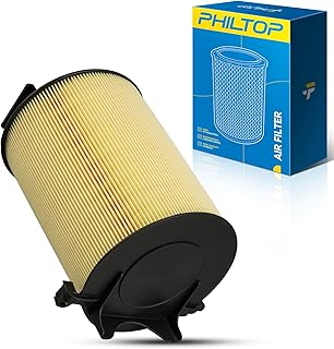 Engine air filter CA9800 Replacement for 2011-2015 Jetta 2.0L, Round Plastisol Air Filter