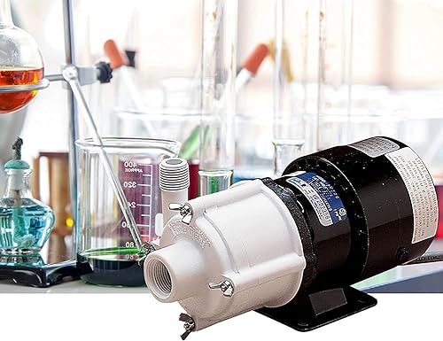 Miniatura 2 de Little Giant Bomba magnética no sumergible de 115 voltios, 1/12 HP, 750 GPH 3-MD-SC para productos químicos semicorrosivos, cable de 6 pies con