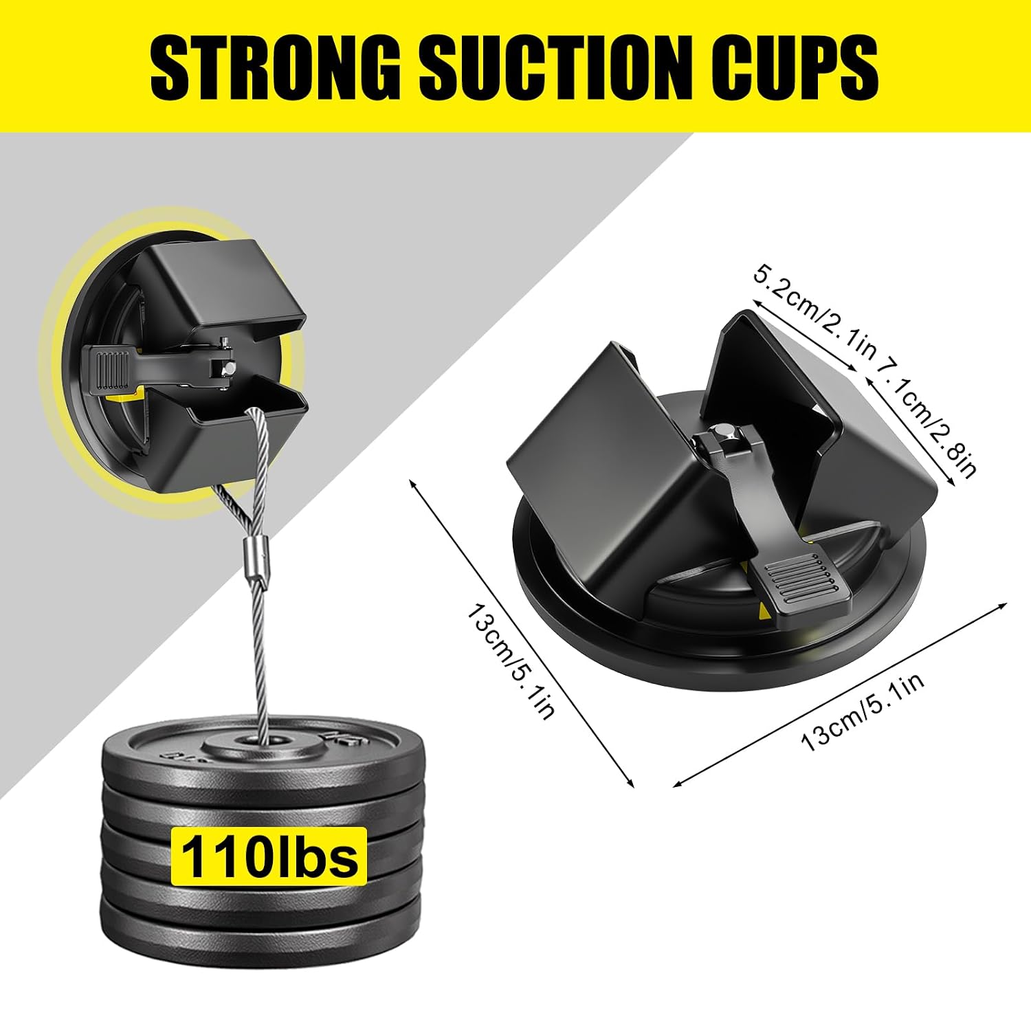 Floor Gap Fixer Suction Tool with 45° Dual-Sided Striking Surface | Floor Gap Repair Tool with Strong Suction Cup, Iron Plank Grabber Floors Fix Pro for Fixer Laminate/Vinyl Flooring Tools
