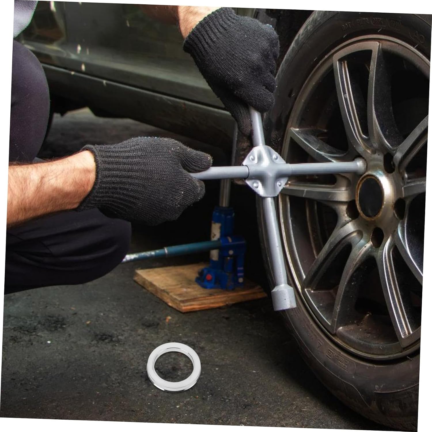 GARVALON 4pcs Wheel Hub Centric Rings to Adapter for Enhanced Vehicle Performance and Stability Various Terrains