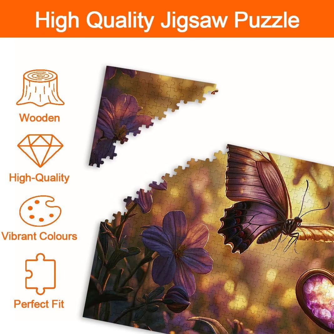 Puzzle motyl, 3000 elementów dla dorosłych, puzzle do dekoracji - 8971