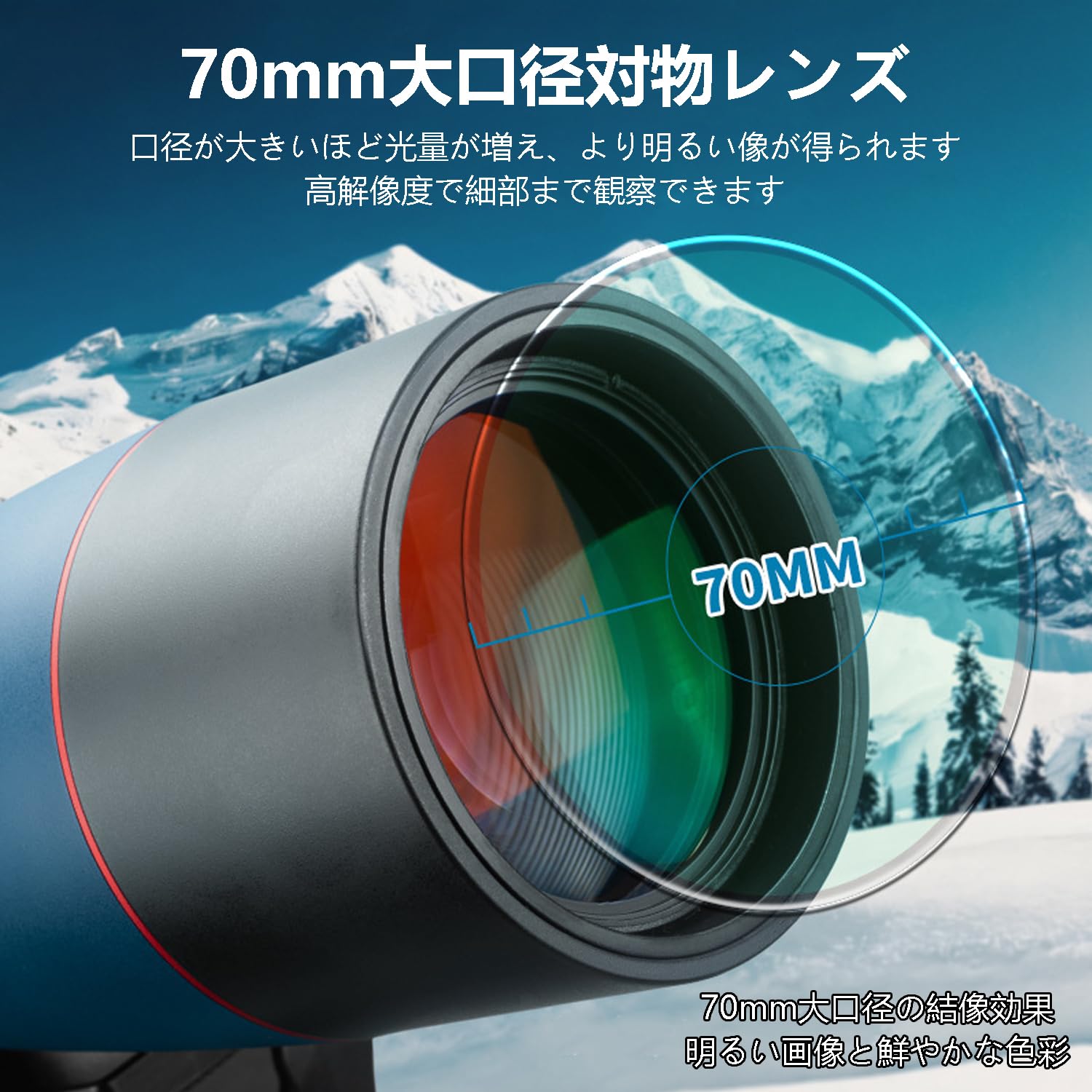 Amazon | フィールドスコープ スポッティングスコープ 25~75倍率 口径 