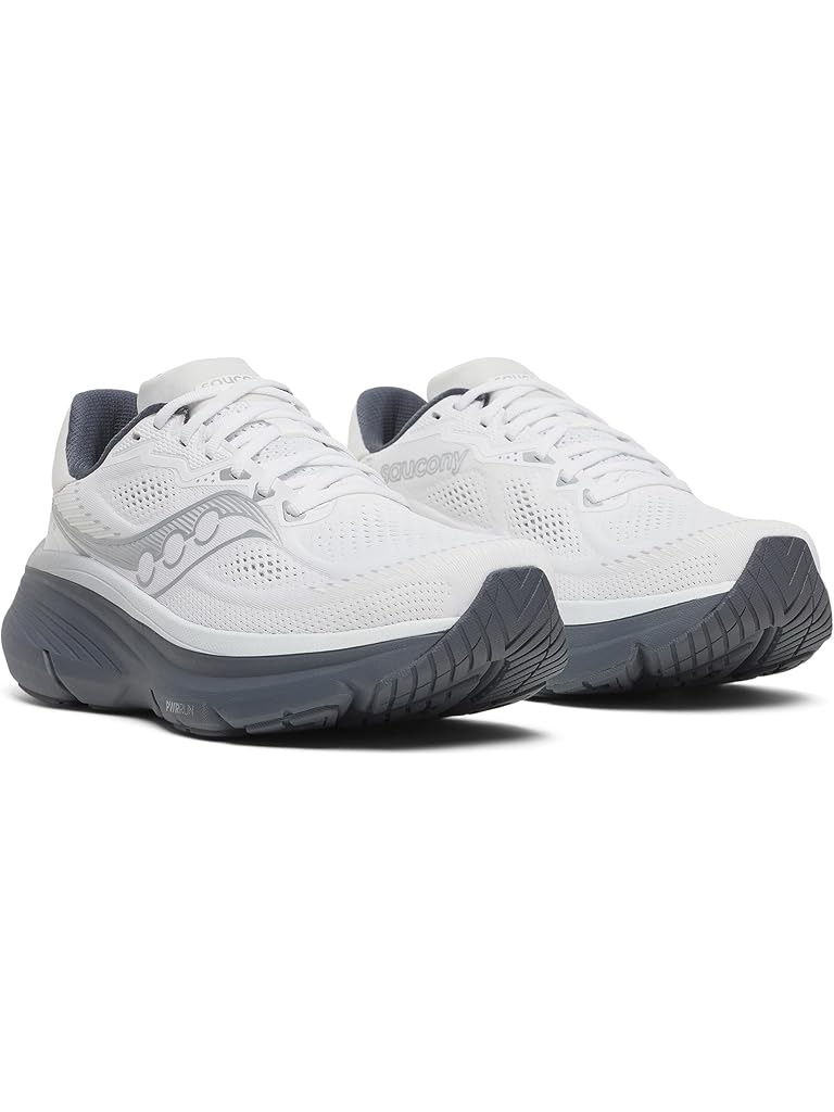 White Saucony Guide 19