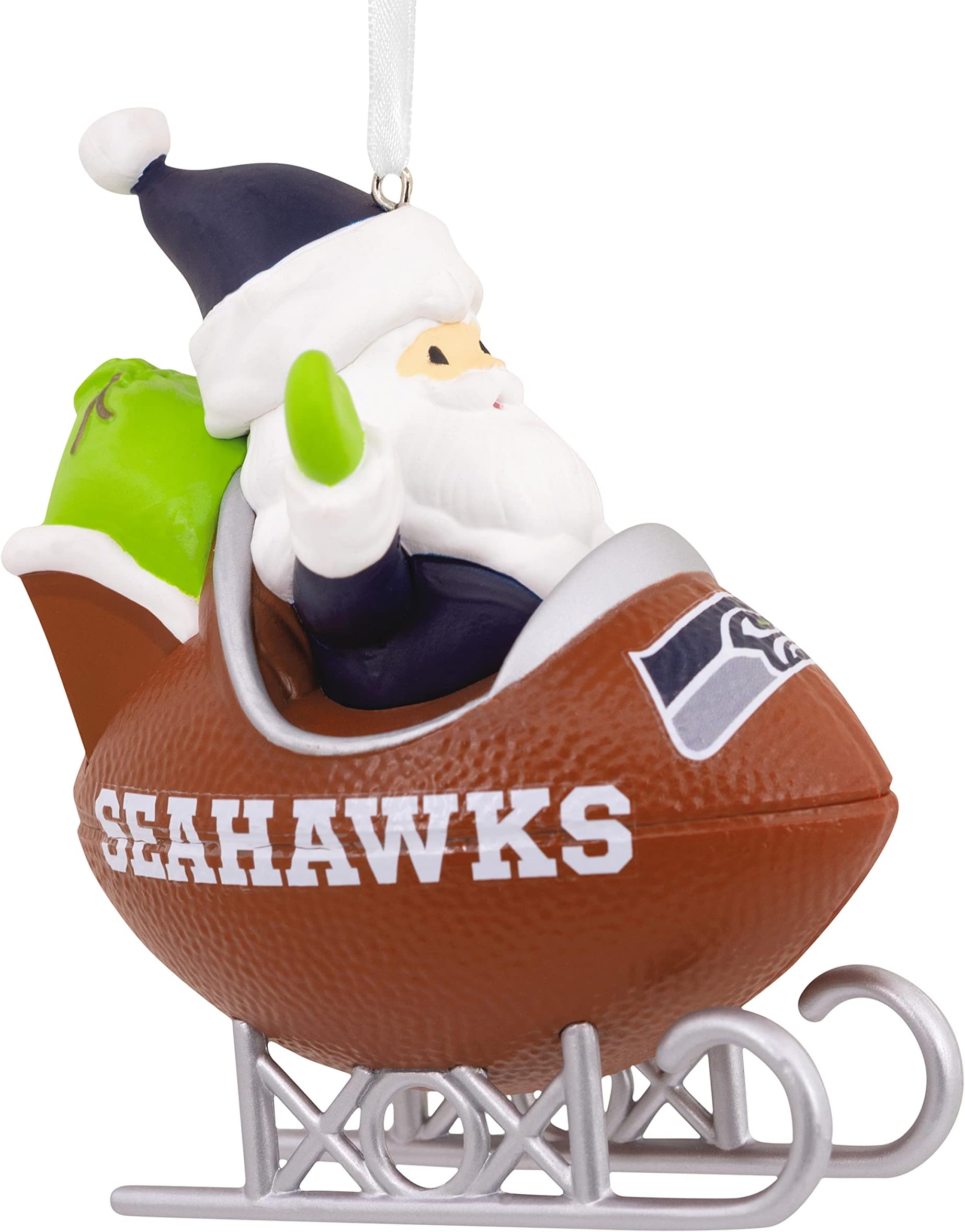 FOCO NFL Glass Ball Ornament Limited Edition Christmas