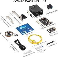 Geekworm KVM-A3 Raspberry Pi 4 KVM Over IP vezérlő szett 8