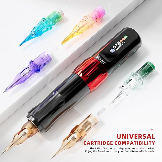 Kit Máquina Tatuar Rotativa Tour2 Pro Ligera Silenciosa Incl miniatura 9