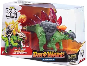 United Pacific Designs 7131: Zuru Robo Alive Dino Wars Series 1 Stegasaurus