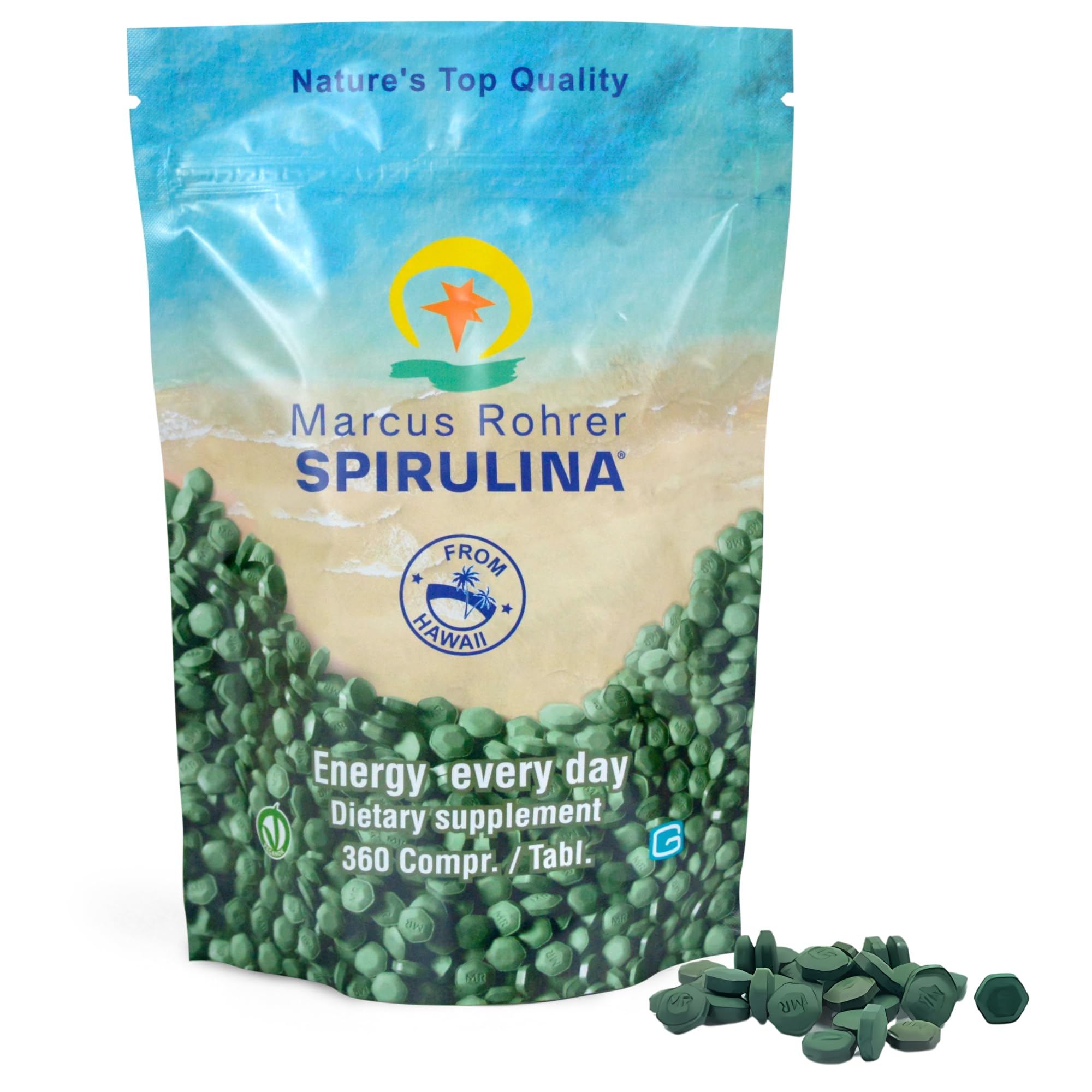 Marcus Rohrer Spirulina - Spirulina in compresse