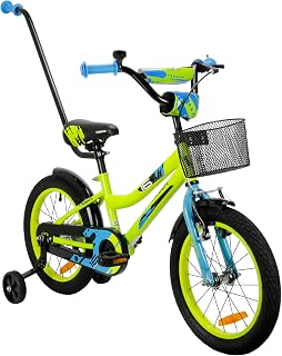 Kinderfahrrad mit Schubstange, 12-20 Zoll