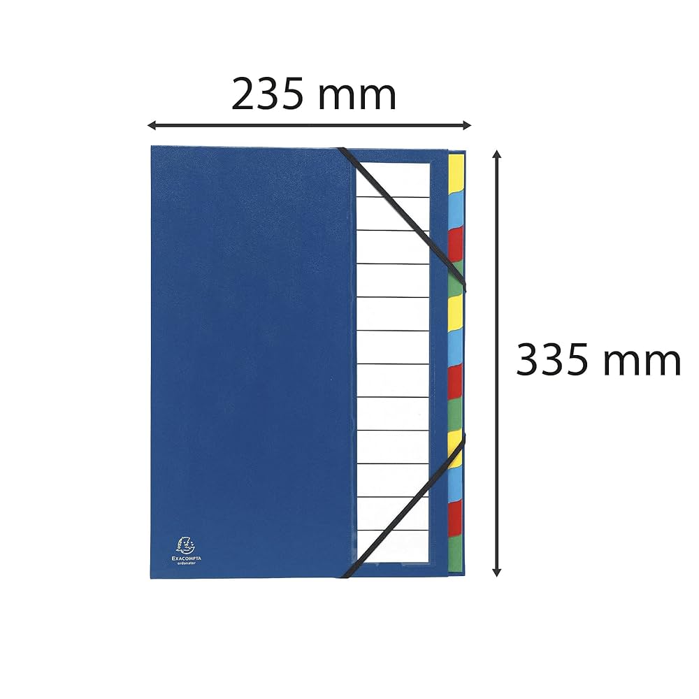 Exacompta - Ref 55065E - Harmonika Multipart File - Togo