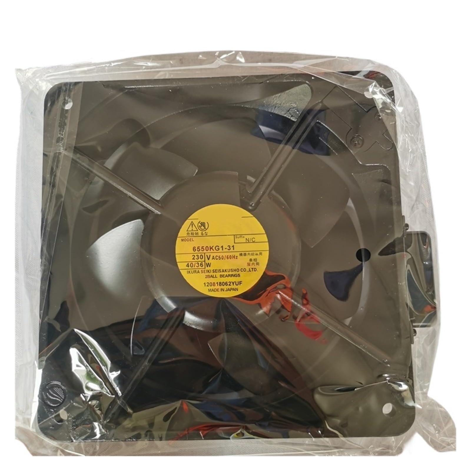 VSPPJYFG Fan 6550KG1-31 230V 160 * 160 * 55MM 269.3CFM with Sensor