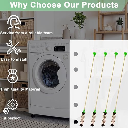 Miniatura 7 de DC97-16350S DC97-16350U DC97-16350T DC97-16350E Varillas de suspensión (26.4 pulgadas) reemplazan a las varillas DC97-16350D, aptas para Samsung