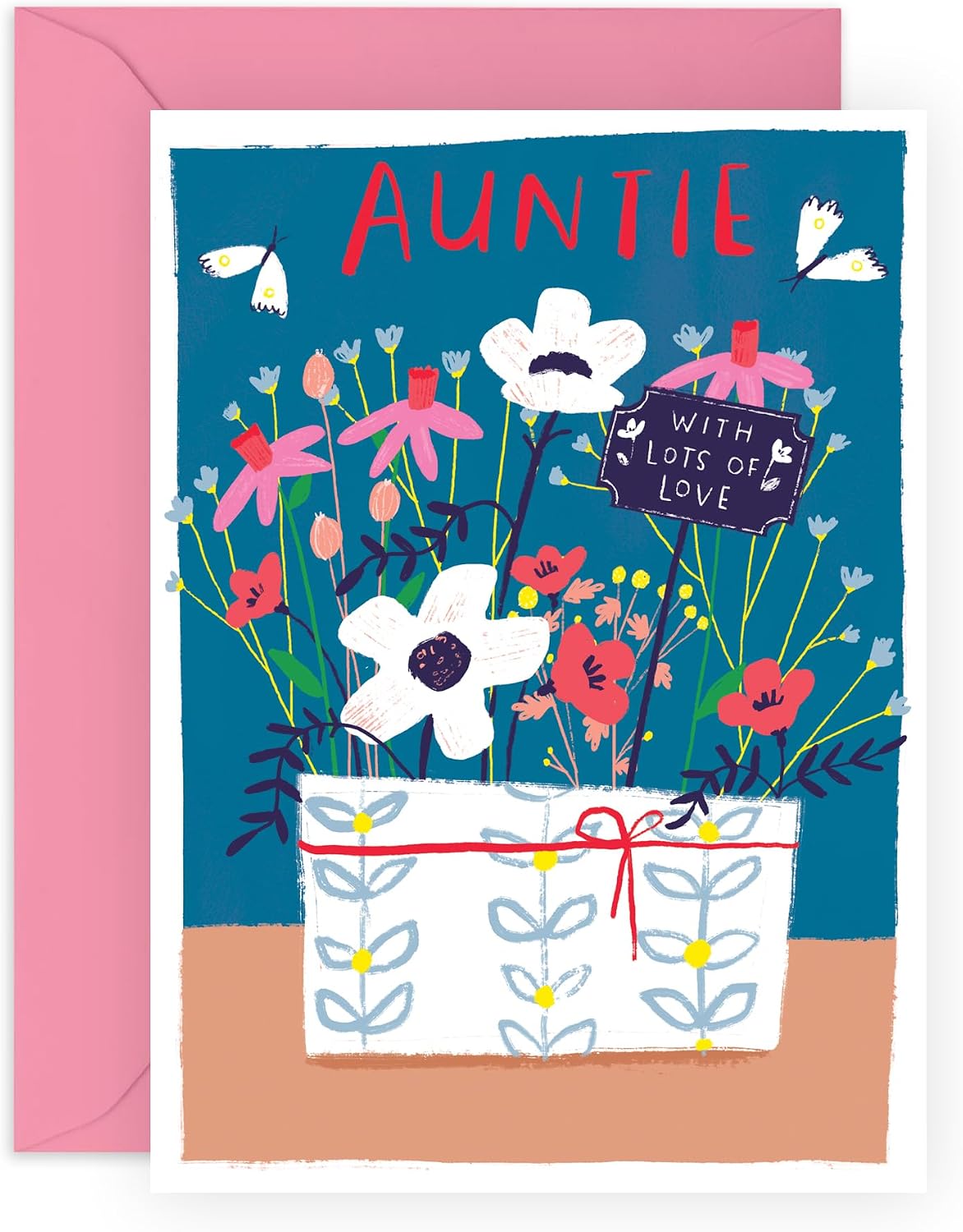 Amazon CENTRAL 23 Auntie Birthday Card Thank You Card Floral amazon-central-23-auntie-birthday-card-thank-you-card-floral