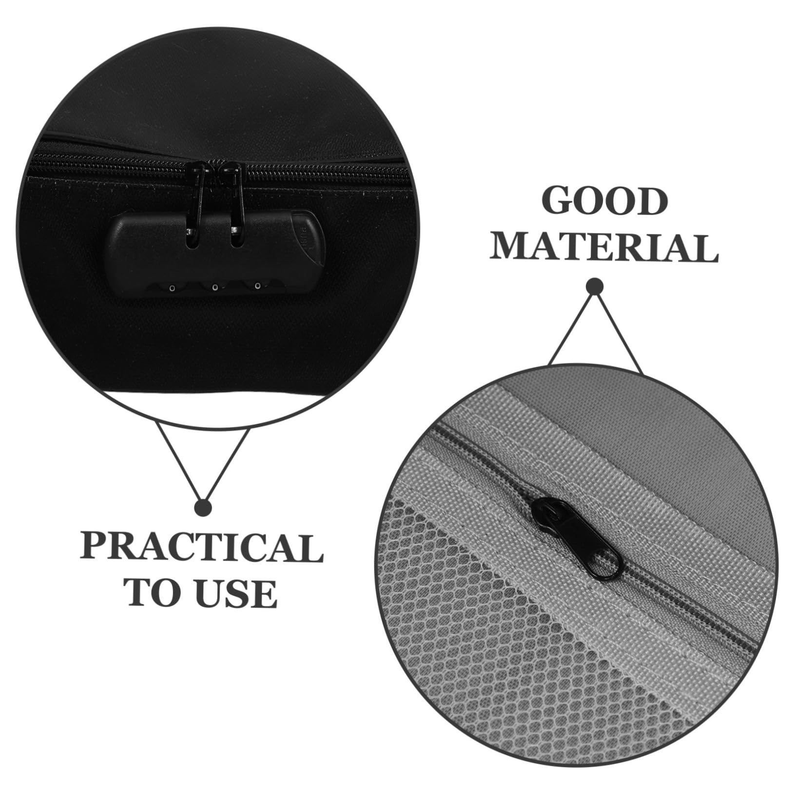 Portadocumenti Ignifugo Multilayer Nero Fiberglass | Capacità Ampia per File e Passaporti, Uso Quotidiano e Viaggio, Design Elegante