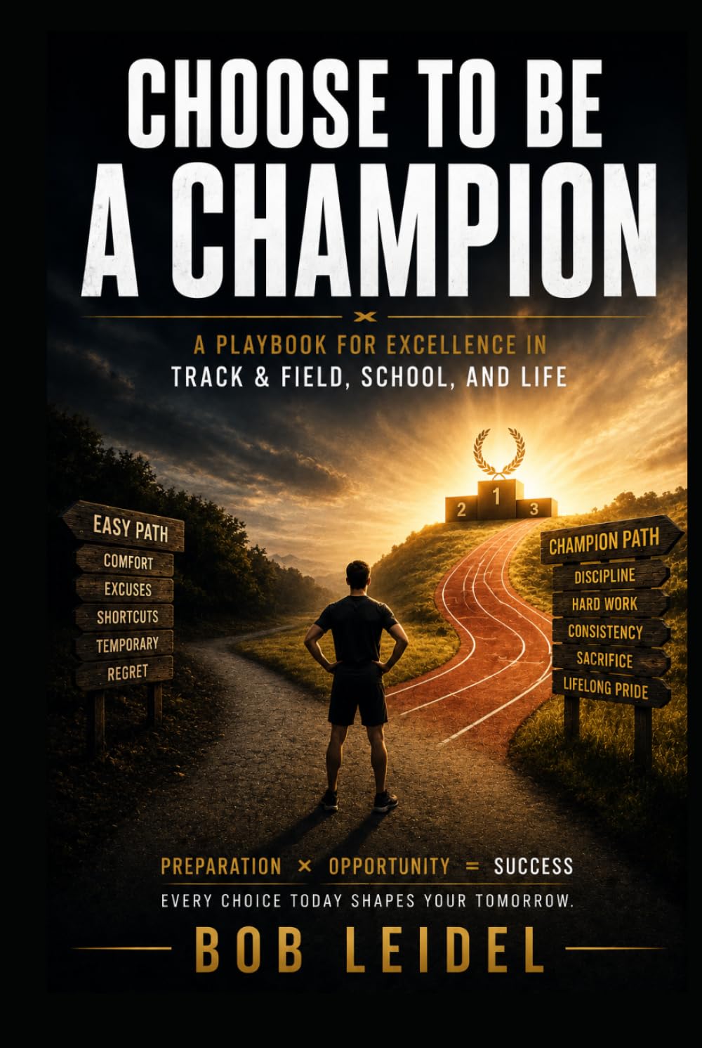 Choose to be a Champion: A Playbook for Excellence in Track & Field, School, and Life