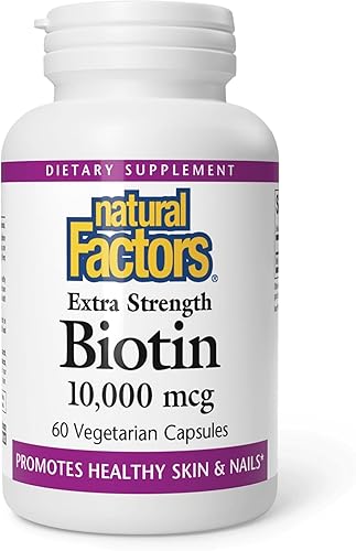 Natural Factors Biotina 10000Mcg, 60 CT