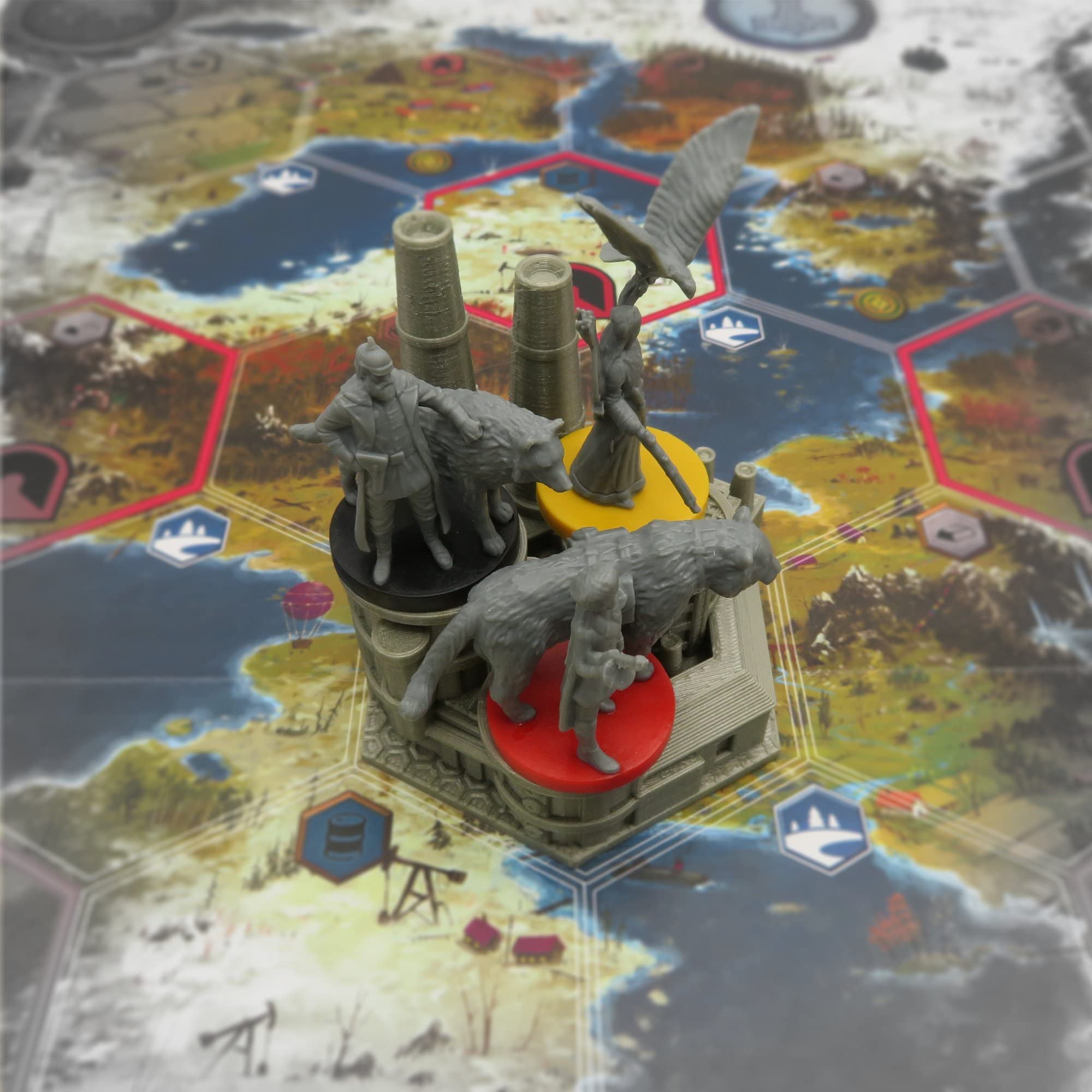 Confezione completa di miglioramento per Scythe - 121 pezzi, SCYT015