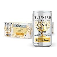 Vista 14 de Fever-Tree Botellas de vidrio de agua tónica, flor de saúco, 163.2 onzas líquidas