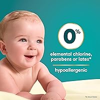 Vista 12 de Pampers Pañales Swaddlers, talla 0 (hasta 10 libras), 84 unidades, absorbentes, mantiene al bebé seco y cómodo, pañal desechable seguro para la piel