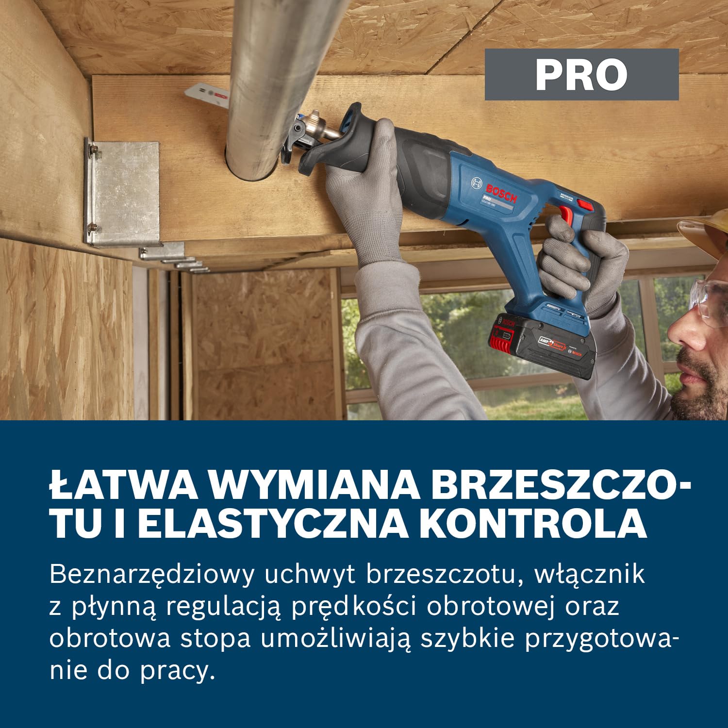 Bosch PRO 18V System Piła szablasta GSA18V-280 (w L-BOXX)