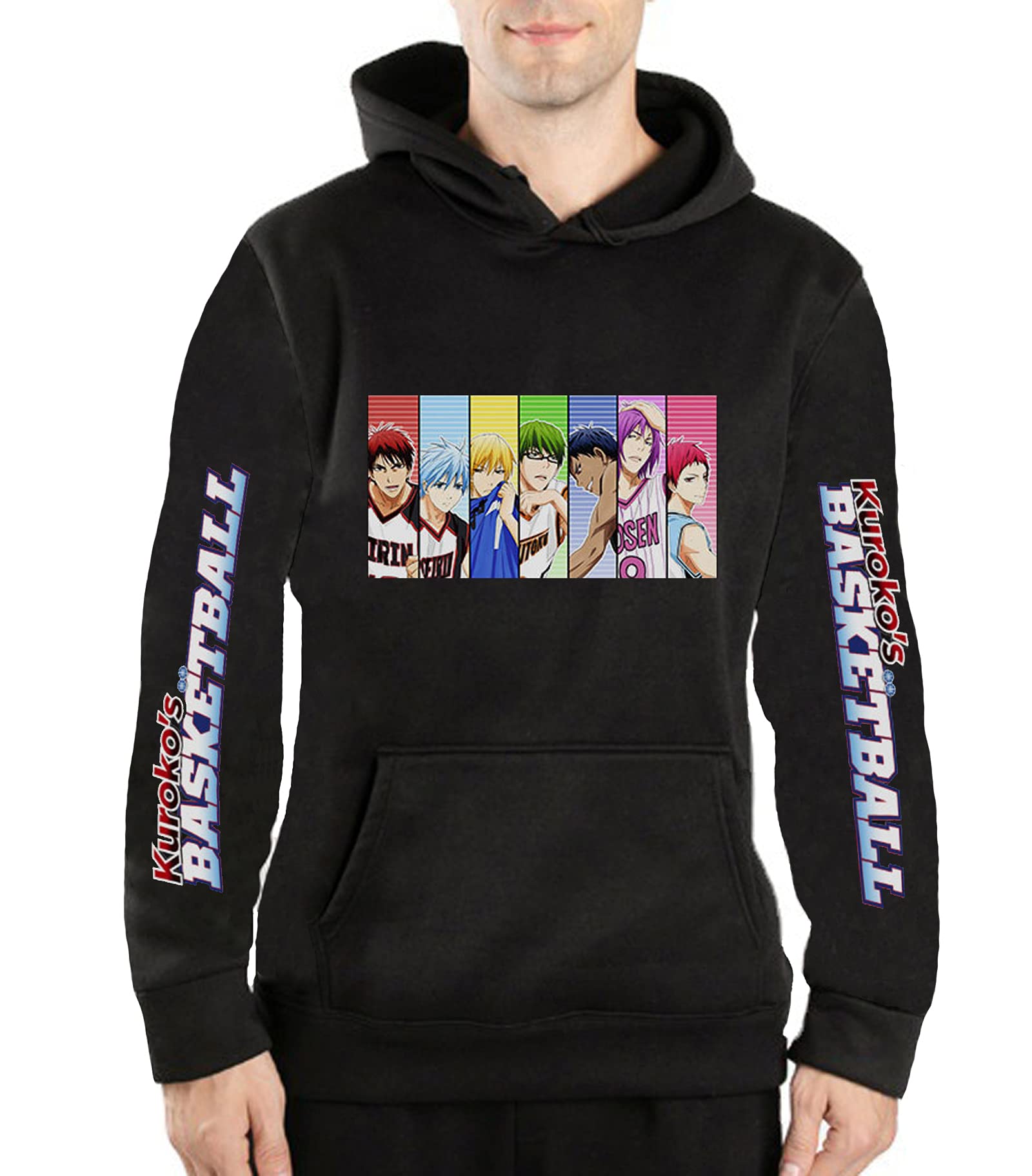 Kothe Unisex Anime Kurokos Basketball Hoodie Cosplay 2d Costume