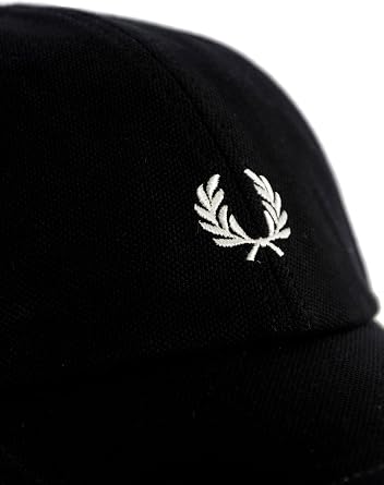 Fred Perry Pique Classic Cap Black/Snow White