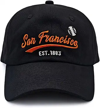 Classic Vintage Embroidered Fashionable Baseball Cap for Men Women Teenager Cap City Hat Adjustable with Gift Box