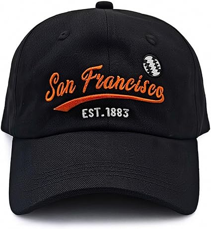Classic Vintage Embroidered Fashionable Baseball Cap for Men Women Teenager Cap City Hat Adjustable with Gift Box