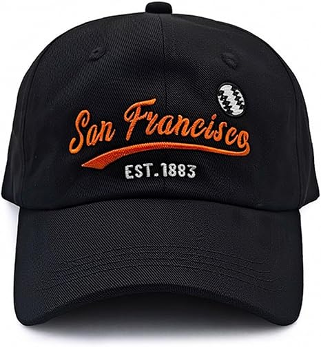 Classic Vintage Embroidered Fashionable Baseball Cap for Men Women Teenager Cap City Hat Adjustable with Gift Box