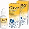 Cl-ear Express Ear Drops - Dual Action Ear Wax Removal, Softens and Breaks Up Hardened Ear Wax, Easy Squeeze Dropper, Reduces The Need for Syringing - Audiologist Recommended - 24 ml (2 Pack)