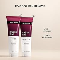 Vista 8 de John Frieda Radiant Red Boosting - Champú y acondicionador para cabello rojo, 8.3 onzas líquidas, paquete de 2