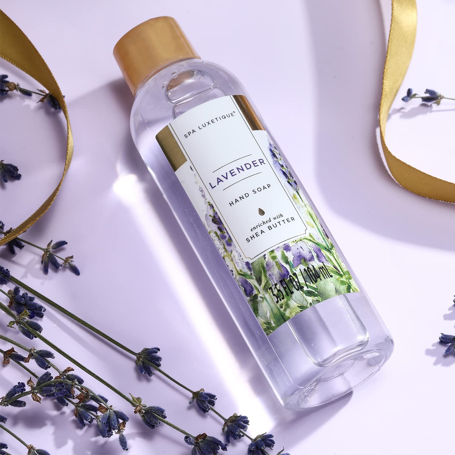 SPA LUXETIQUE Damen Bade Geschenkset - 10tlg Lavender Duft Geburtstaggeschenk für Frauen mit Handcreme, Duschgel, Schaumbad, Bodylotion, Wellness set für Sie,Damen,Mutter, Muttertagsgeschenk Set