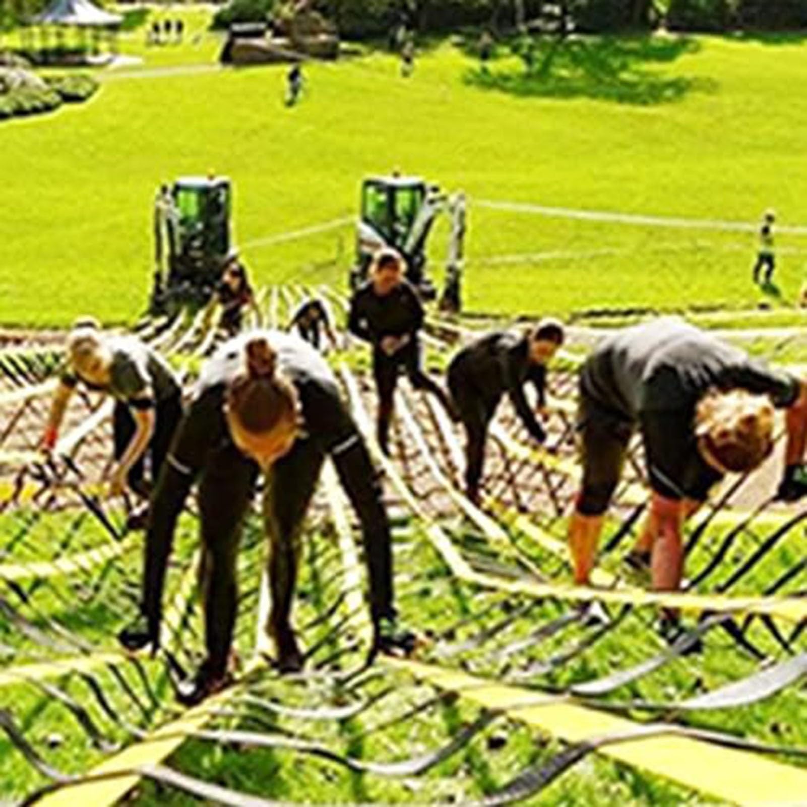 Rete di carico Resistente - Rete Elastica Durevole per Sollevamento, Trasporto Sicuro, carichi Pesanti, Giardinaggio, Arrampicata e Scarico - Cinghie di Sicurezza in Nylon Incluse
