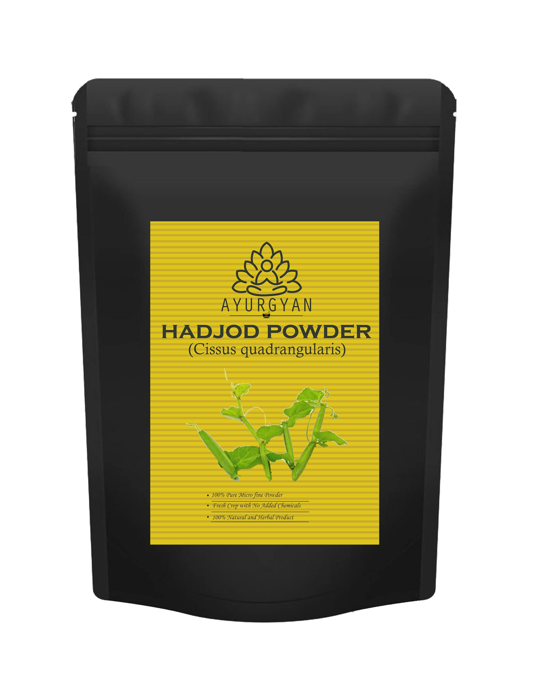 Ayurgyan 100% Natural Hadjod Powder | Cissus quadrangularis Bone Health & Joint Wellnesss | Dietary Supplement (250g Pack of 1) (B0BWXFP6BV) Amazon Price History, Amazon Price Tracker
