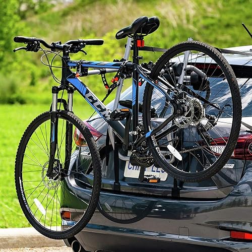 Miniatura 7 de DK2 - Portabicicletas para 3 bicicletas  BCR190  Resistencia a temperaturas extremas, aluminio UV  81 lb Capacidad de transporte  27.7 x 12.7 x 25.9