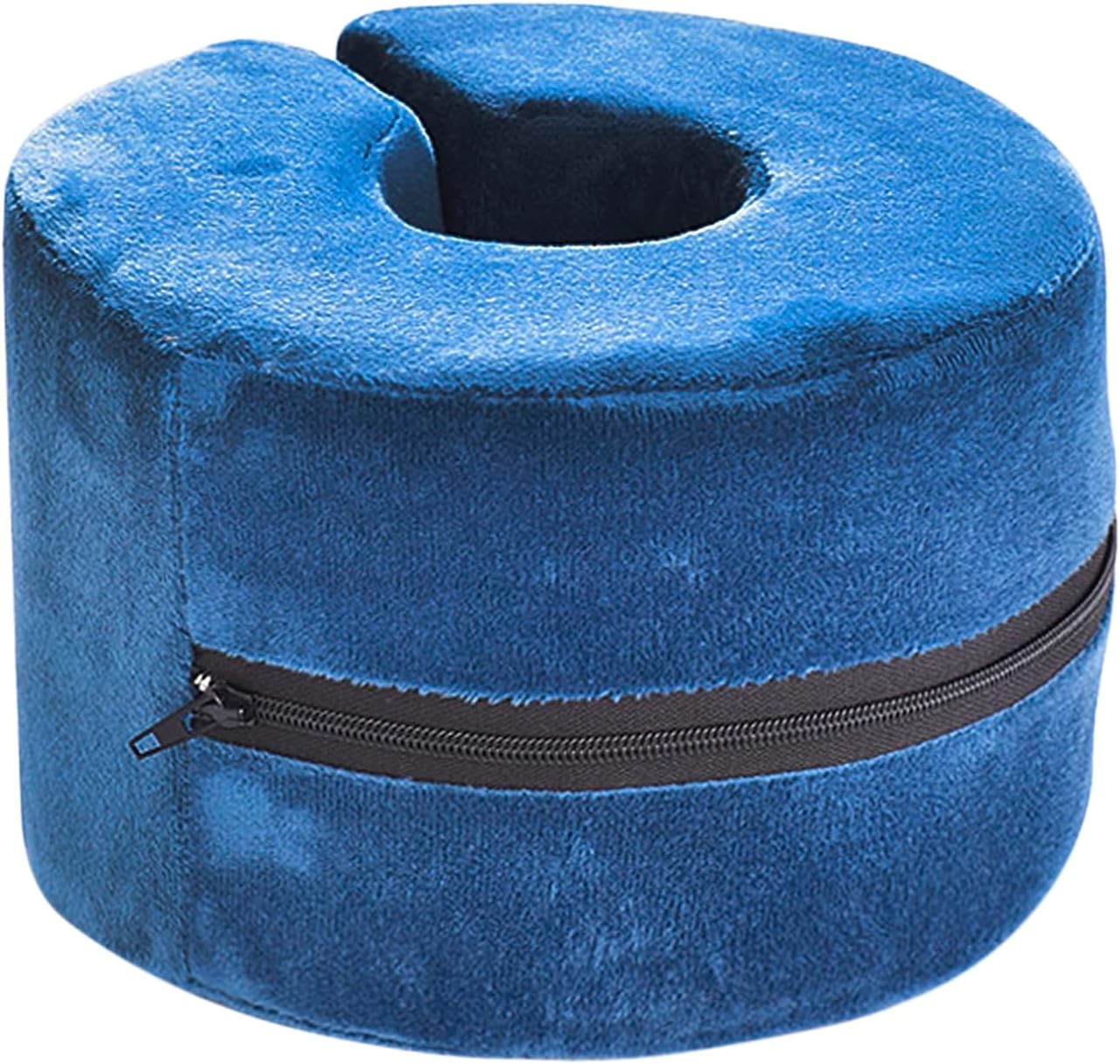 GREUS Heel Pillow Protectors for Pressure Sores Ulcer Heel Pain Relieve Cushion Anti Bed Sore Pad Foot Elevation Pillow Wedge Support Leg Rest (Blue 2 * Pcs)