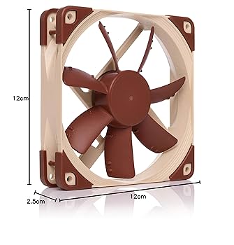Noctua NF-F12 120mm ケースファン 3個セット Amazon.co.jp: Noctua NF-F12 5V, プレミアム 静音 ファン, 3