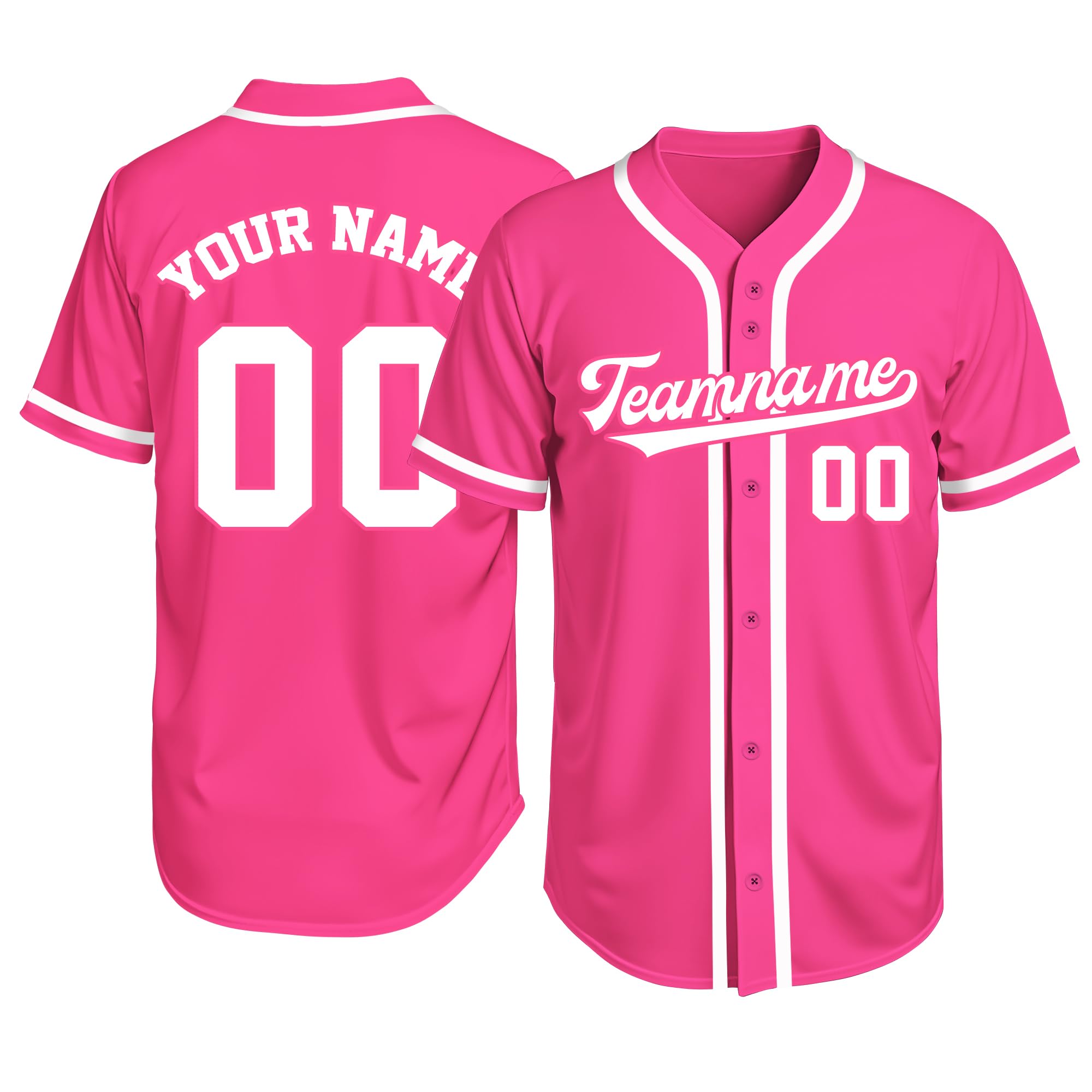 Custom Baseball Jersey Personalized Stitched or Printed Name Number Baseball Shirt Sports Uniform Gifts for Men Women Youth