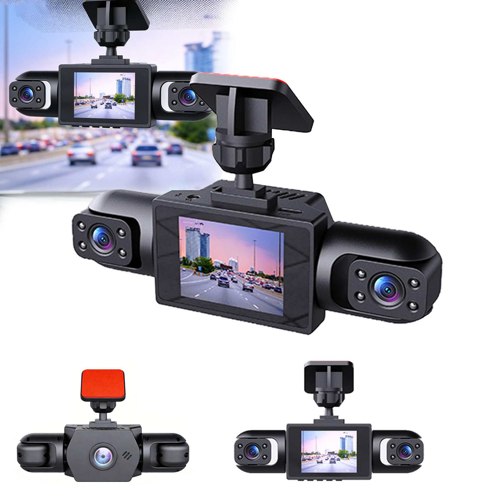 Amazon.com: Four-Record Monitoring Driving Recorder,360 Degree