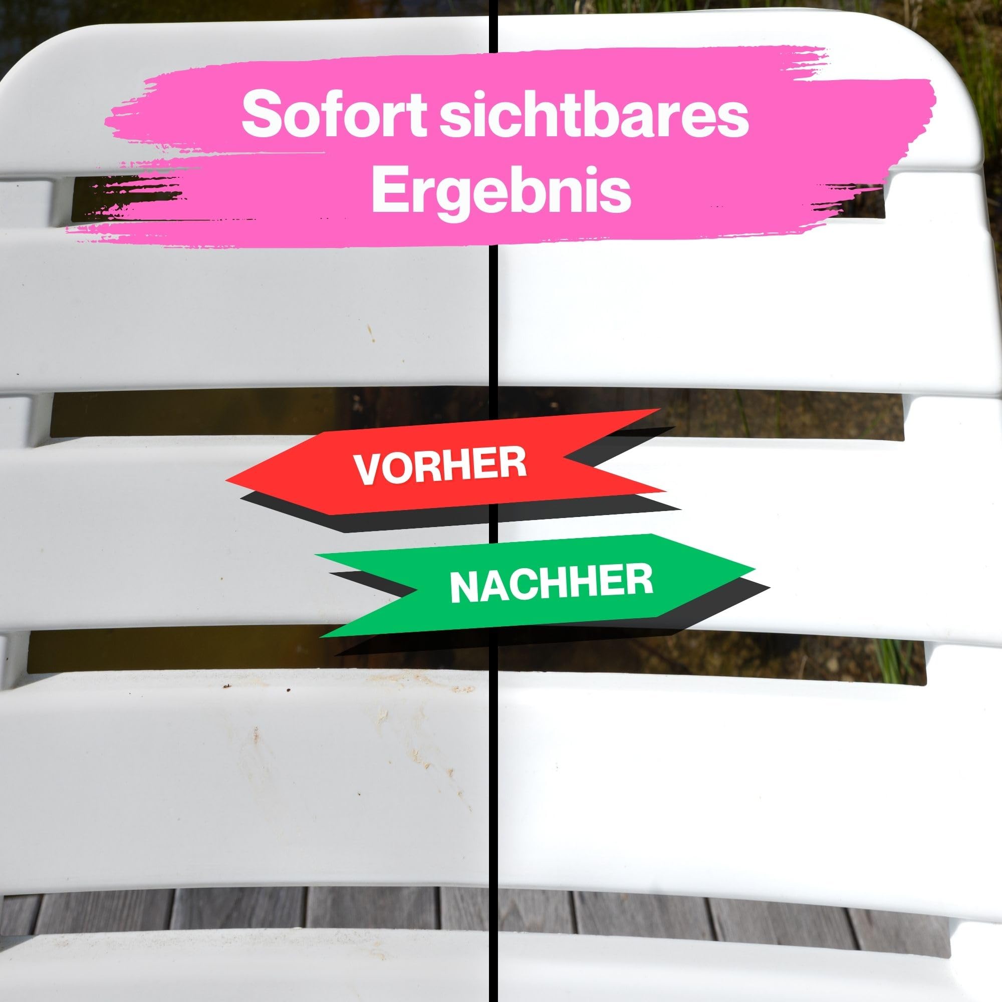 TIMBERINO Pflegeset Neupol Rosa Holzöl [500ml] Möbelpolitur Holz Innen Gartenmöbel Echtholz Furnier Kunststoff Resopal [Holzöl+Öltuch+Pinsel+Handschuh] WPC Pflege Arbeitsplatten Öl